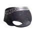 HAWAIR 42530 Printed Microfiber Briefs Color Gray